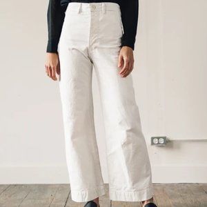 Jesse Kamm Sailor salt white pants